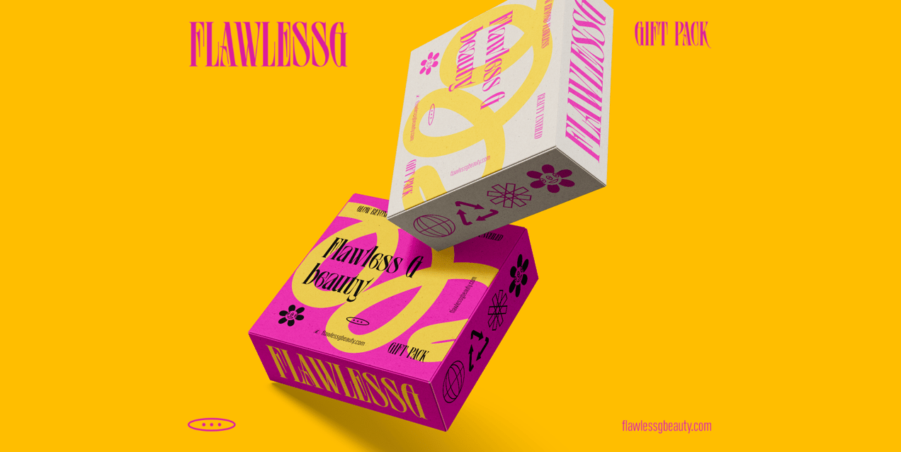 Two Square Boxes. Box Mockup. Edit Online. ProVisual. 