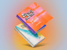 Free Book 3D mockup. Create presentations using Online Mockup Generator.