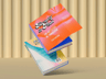 Free Book 3D mockup. Create presentations using Online Mockup Generator.