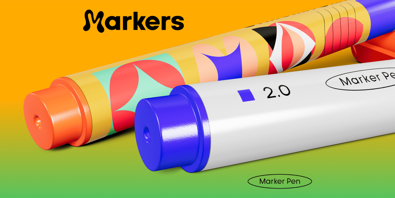 Free Pen 3D mockup. Create presentations using Online Mockup Generator.