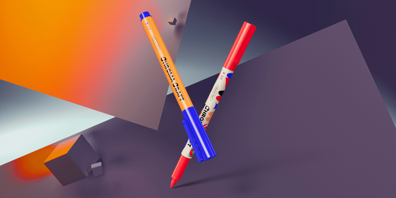 ProVisual — Pen Mockup 3D mockup