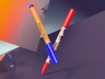 Free Pen 3D mockup. Create presentations using Online Mockup Generator.