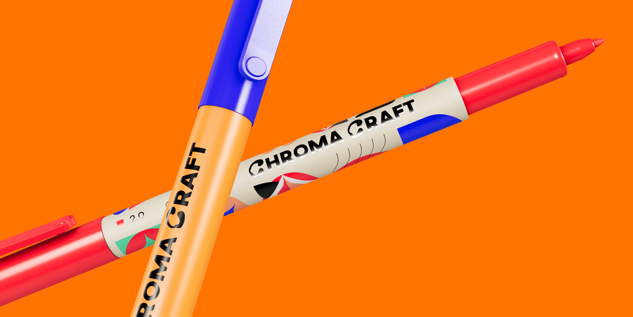 Free Pen 3D mockup. Create presentations using Online Mockup Generator.