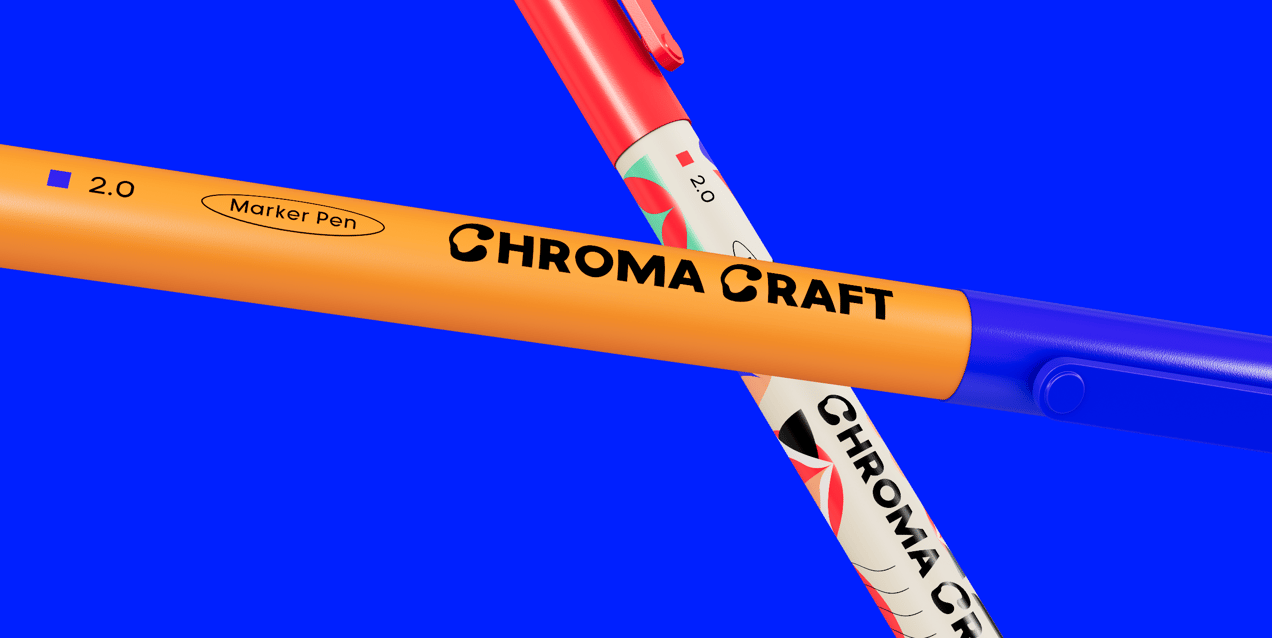 Free Pen 3D mockup. Create presentations using Online Mockup Generator.
