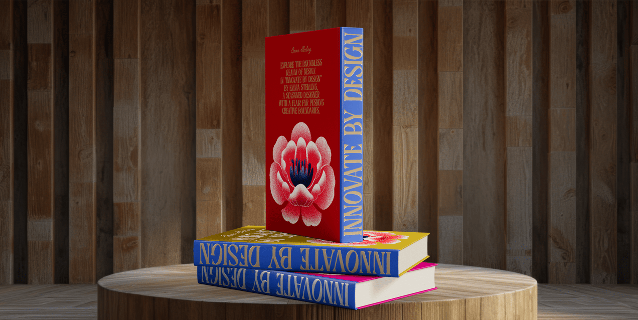 Free Book 3D mockup. Create presentations using Online Mockup Generator.