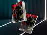 Magazine 3D mockup. Create presentations using Online Mockup Generator.