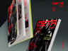 Magazine 3D mockup. Create presentations using Online Mockup Generator.