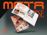 Magazine 3D mockup. Create presentations using Online Mockup Generator.