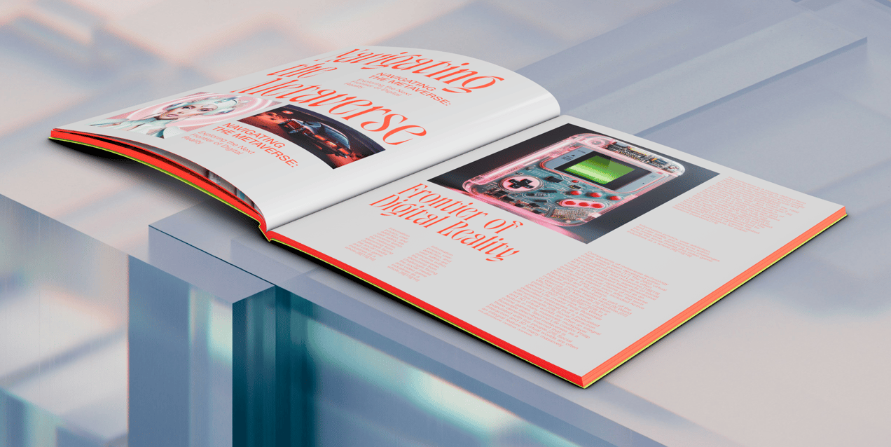 ProVisual — Magazine Mockup 3D mockup