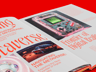 Magazine 3D mockup. Create presentations using Online Mockup Generator.