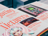 Magazine 3D mockup. Create presentations using Online Mockup Generator.