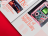 Magazine 3D mockup. Create presentations using Online Mockup Generator.