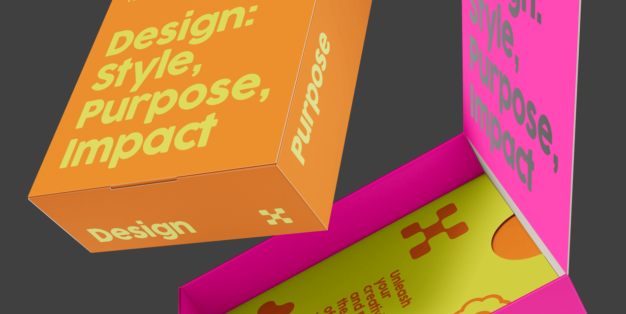 Free Box 3D mockup. Create presentations using Online Mockup Generator.