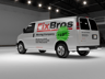Car Mockup and 3D Model Chevrolet Express Van. ProVisual. 