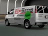 Car Mockup and 3D Model Chevrolet Express Van. ProVisual. 