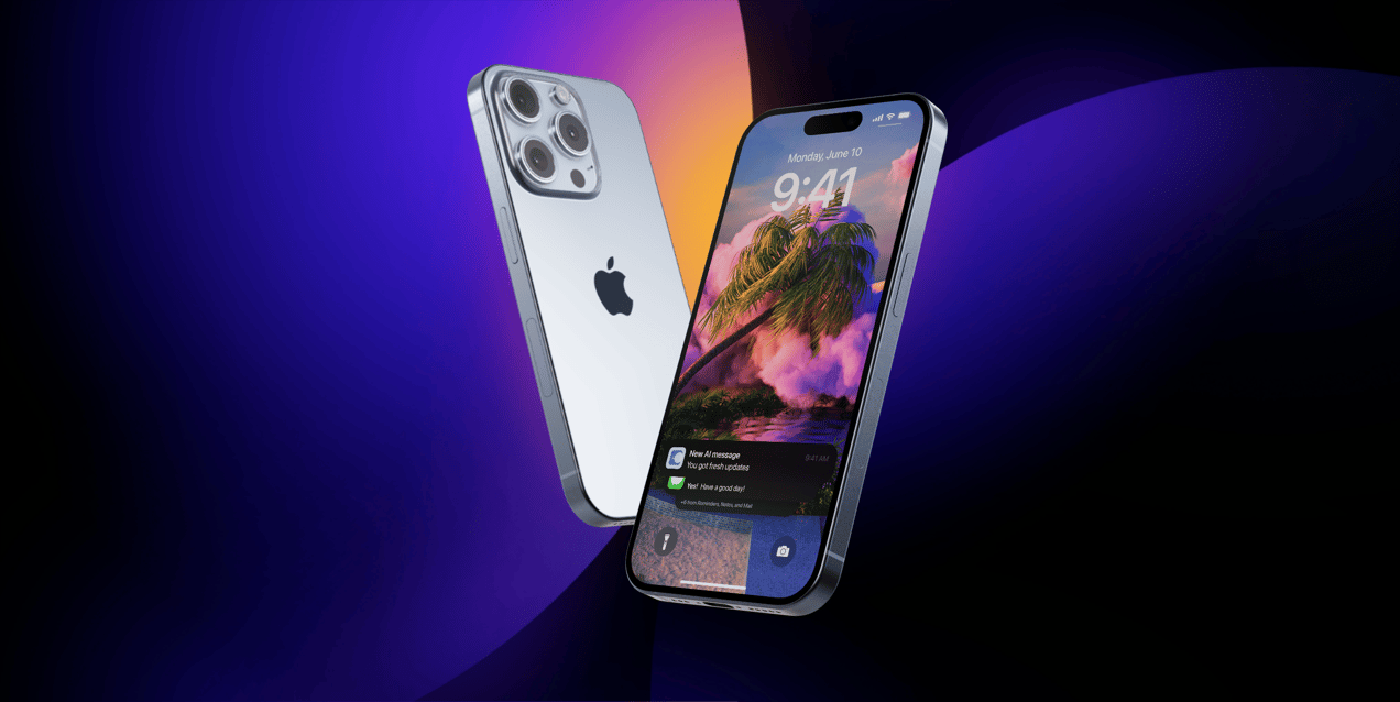 ProVisual — iPhone 15 Pro Mockup 3D mockup