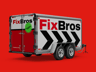 Cargo Trailer Mockup. 3D mockup. ProVisual. Edit online!