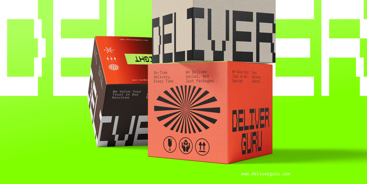 Box Mockup Corrugated Boxes 3D model Edit online. ProVisual.