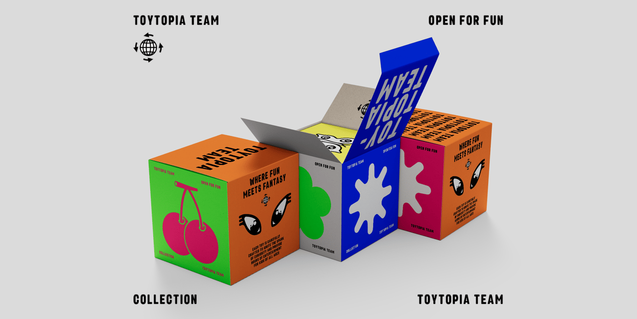 Box Mockup. Three Square Boxes. Edit online in ProVisual!