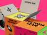 Box Mockup. Three Square Boxes. Edit online in ProVisual!