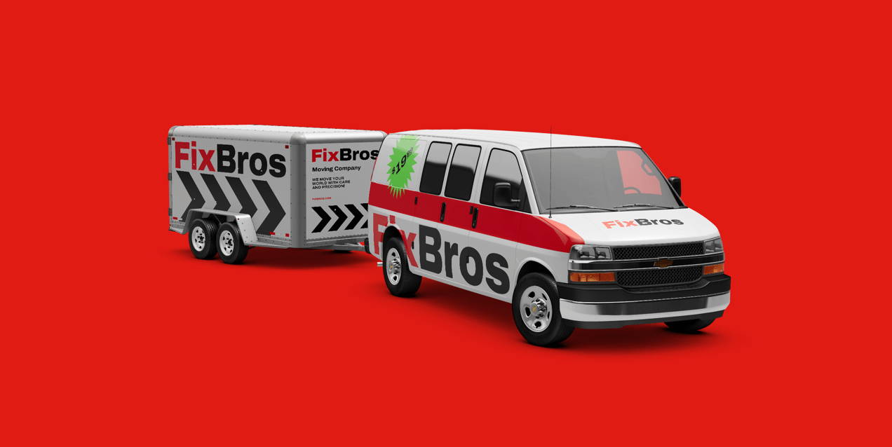 Free Van 3D mockup. Create presentations using Online Mockup Generator.