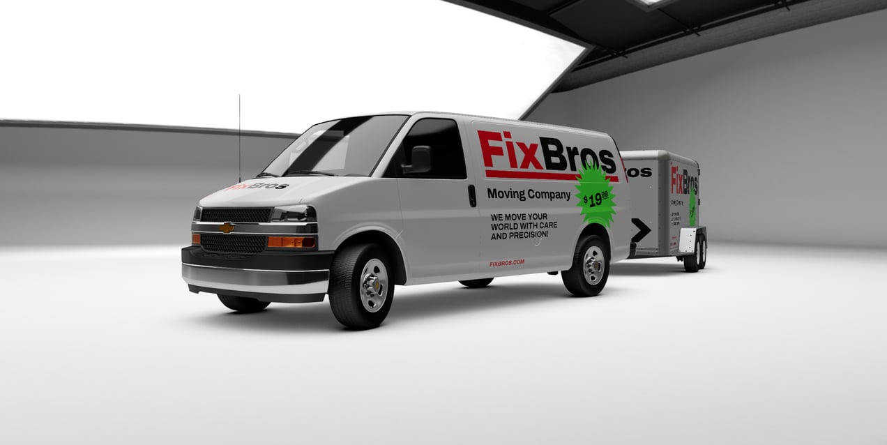 ProVisual — Van Mockup 3D mockup