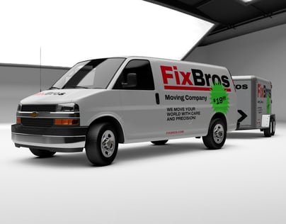 ProVisual — Van Mockup 3D mockup