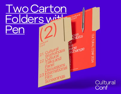 Free Folder 3D mockup. Create presentations using Online Mockup Generator.
