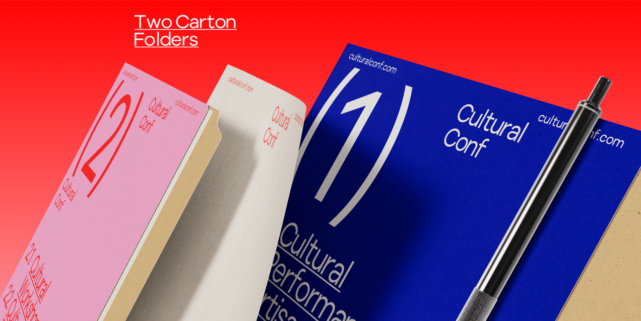 Free Folder 3D mockup. Create presentations using Online Mockup Generator.