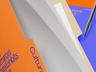 Free Folder 3D mockup. Create presentations using Online Mockup Generator.
