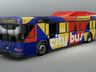 Free Bus 3D mockup. Create presentations using Online Mockup Generator.