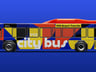 Free Bus 3D mockup. Create presentations using Online Mockup Generator.