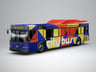 Free Bus 3D mockup. Create presentations using Online Mockup Generator.