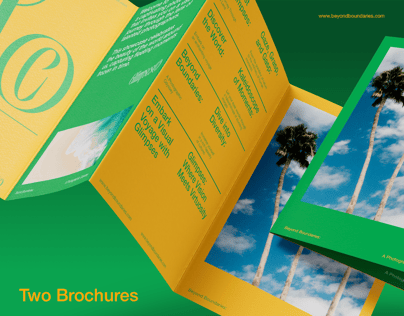Free Brochure 3D mockup. Create presentations using Online Mockup Generator.