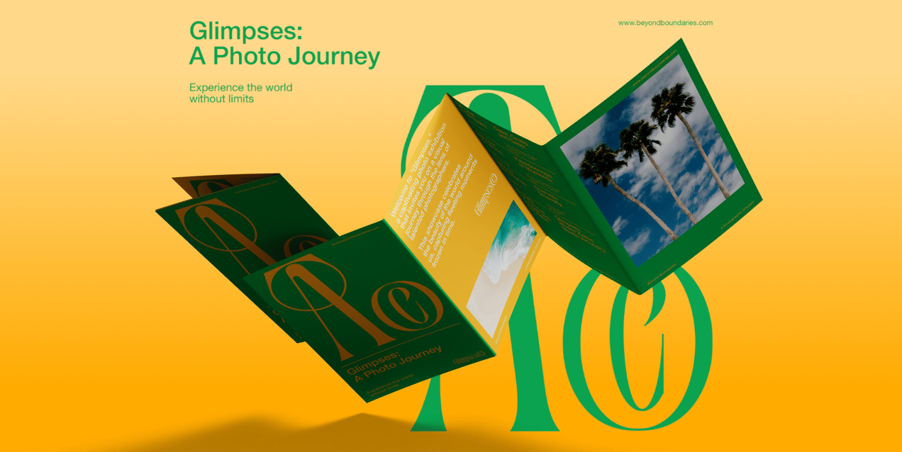 Free Brochure 3D mockup. Create presentations using Online Mockup Generator.