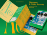 Free Brochure 3D mockup. Create presentations using Online Mockup Generator.