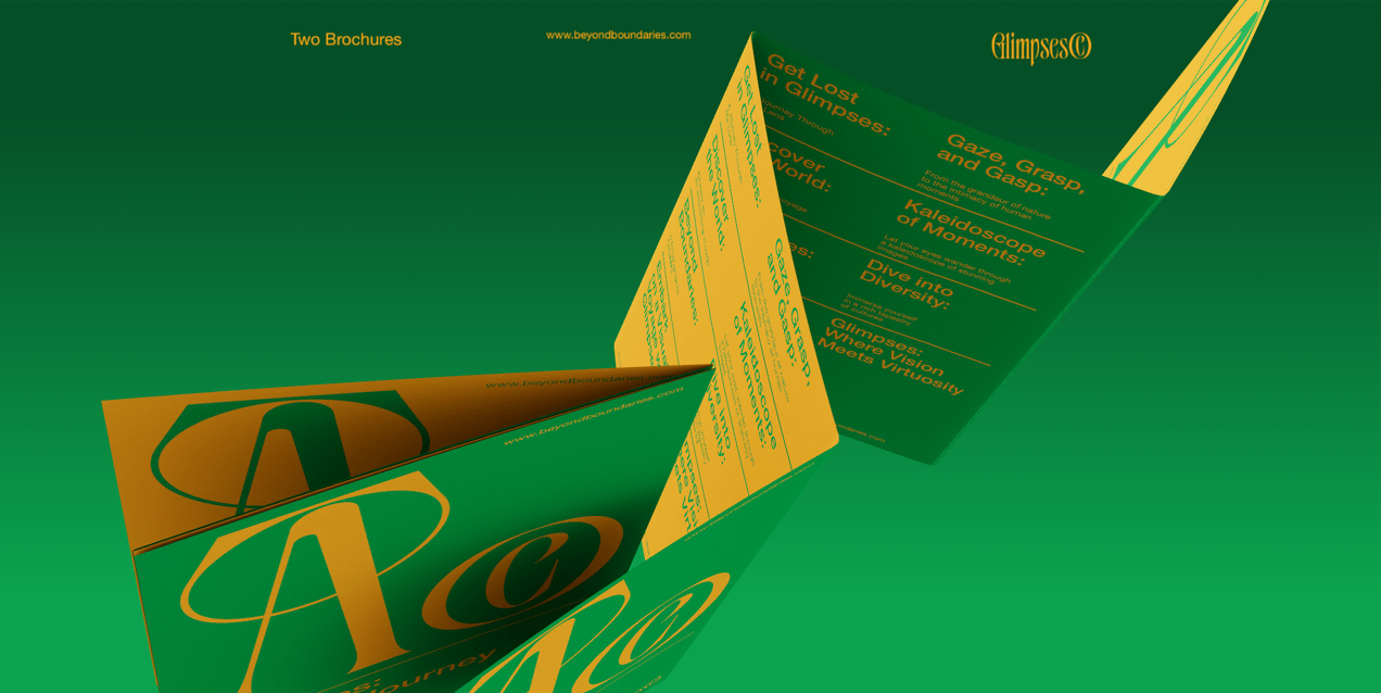 Free Brochure 3D mockup. Create presentations using Online Mockup Generator.