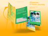 Free Brochure 3D mockup. Create presentations using Online Mockup Generator.