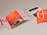 Free Brochure 3D mockup. Create presentations using Online Mockup Generator.