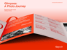 Free Brochure 3D mockup. Create presentations using Online Mockup Generator.
