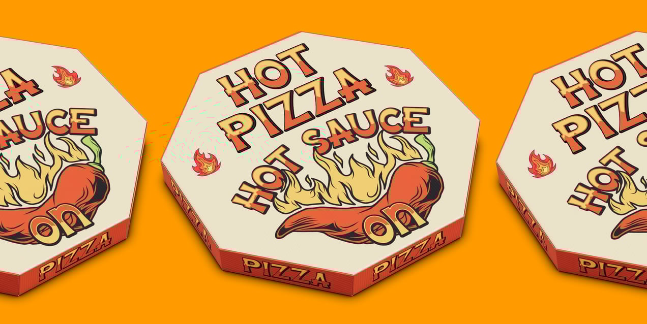 ProVisual — Pizza Box Mockup 3D mockup