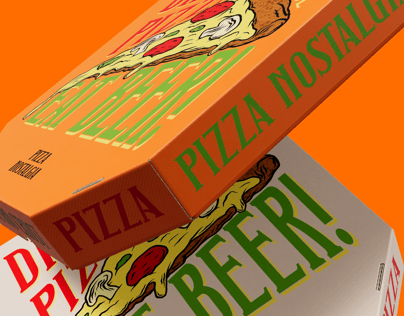 Free Pizza Box 3D mockup. Create presentations using Online Mockup Generator.
