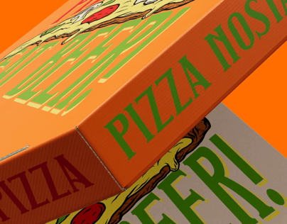 Free Pizza Box 3D mockup. Create presentations using Online Mockup Generator.