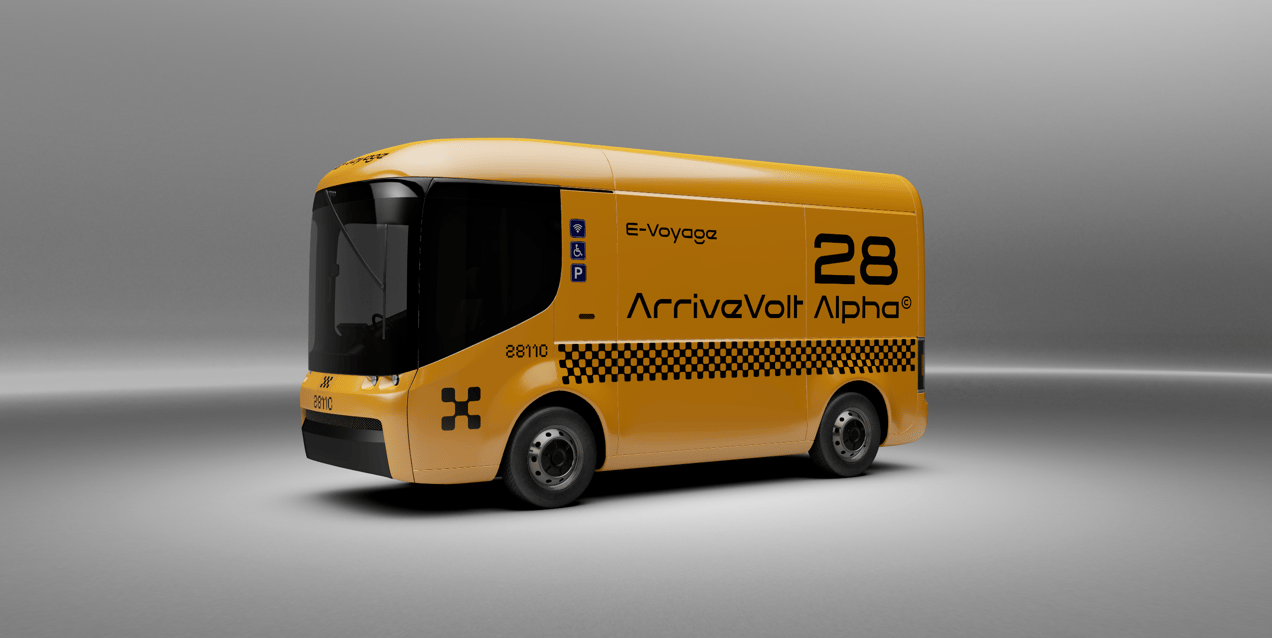 ProVisual — Electric Van Mockup 3D mockup