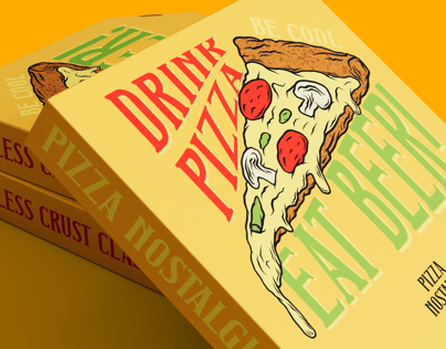 Free Pizza Box 3D mockup. Create presentations using Online Mockup Generator.