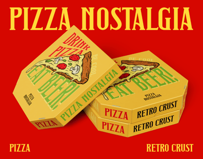 ProVisual — Pizza Box Mockup 3D mockup