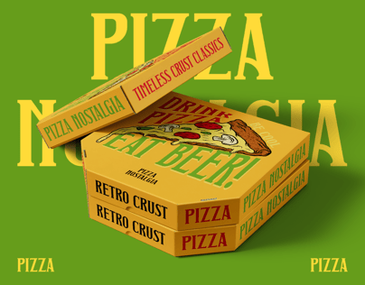 Free Pizza Box 3D mockup. Create presentations using Online Mockup Generator.