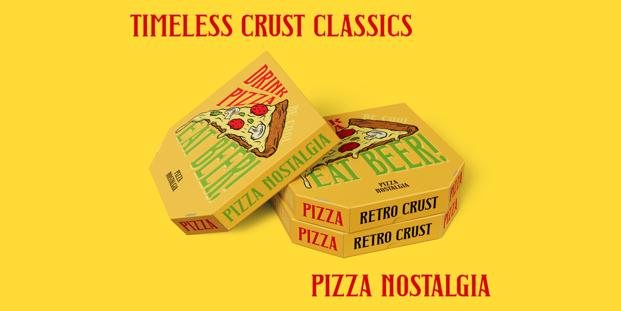 Free Pizza Box 3D mockup. Create presentations using Online Mockup Generator.
