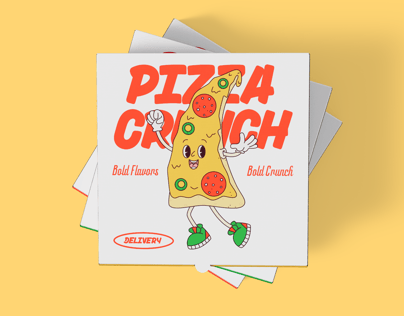 Free Pizza Box 3D mockup. Create presentations using Online Mockup Generator.