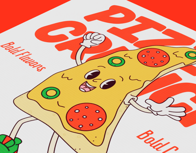 Free Pizza Box 3D mockup. Create presentations using Online Mockup Generator.